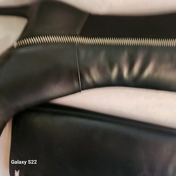 Michael Kors Women's Dorothy Flex Black Leather Boots Size 5M. NIB. - Picture 6 of 13